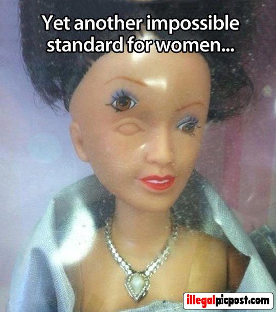 Het nieuwe schoonheids ideaal van Barbie